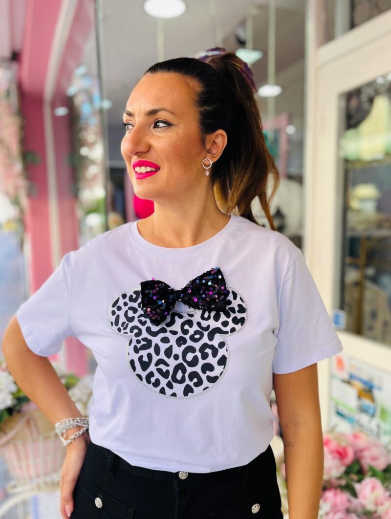 Camiseta Minnie Lazo