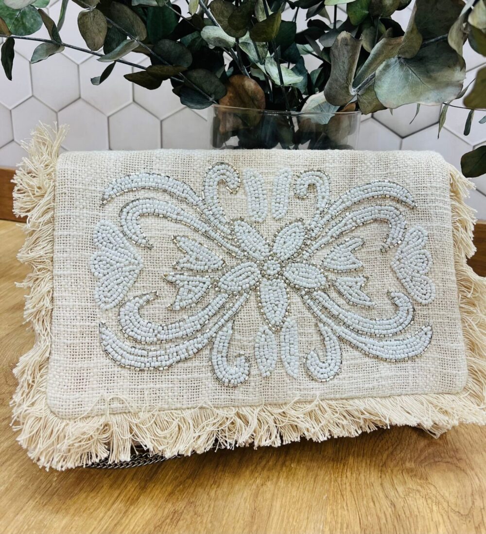 Cartera Flor Cristal