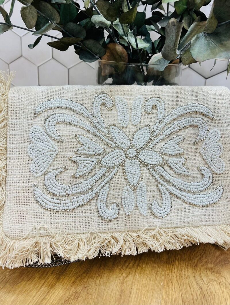 Cartera Flor Cristal