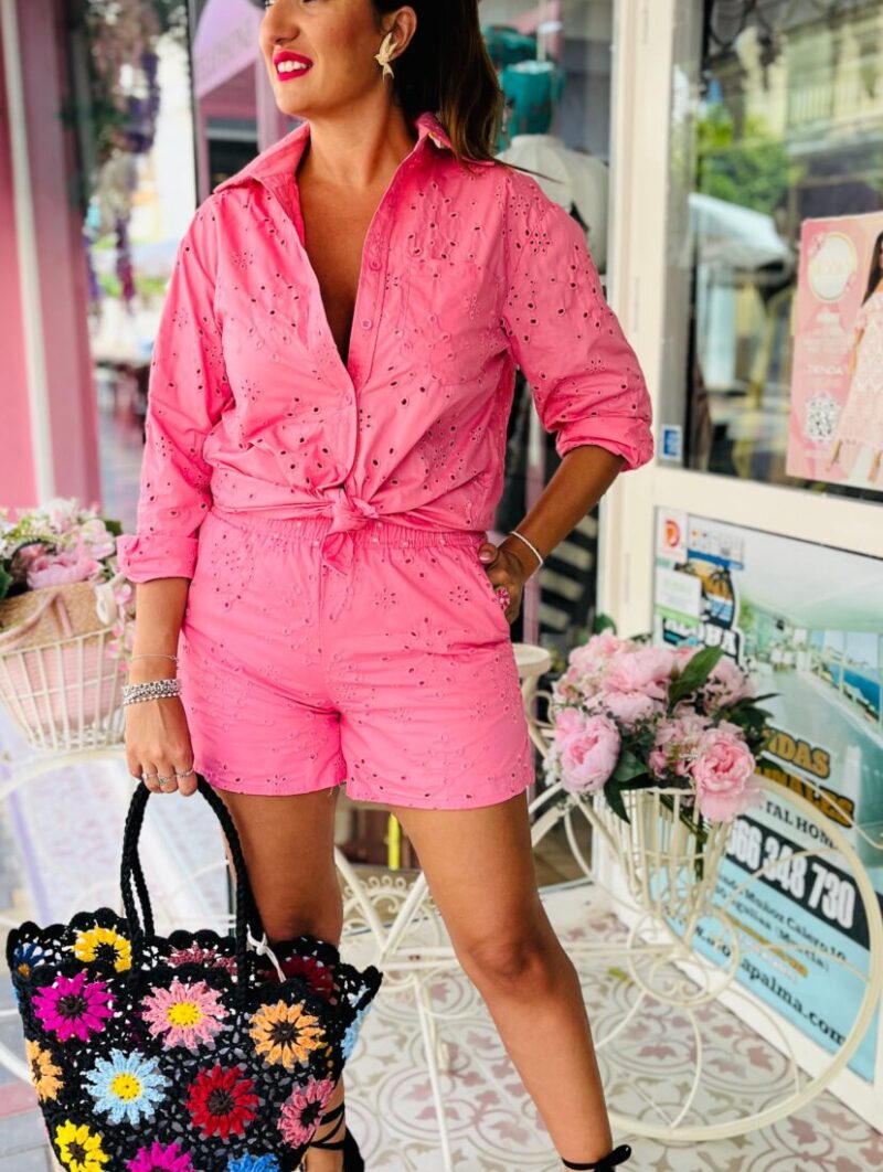 Conjunto Menorca Rosa