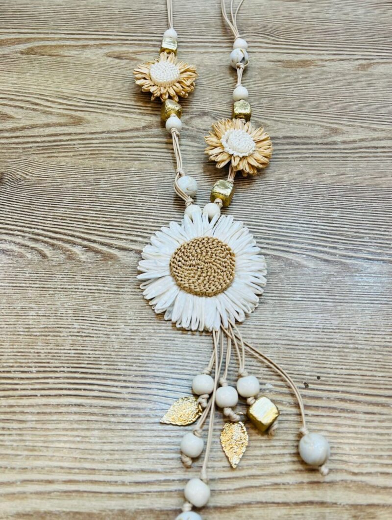 Collar Flores Naturales
