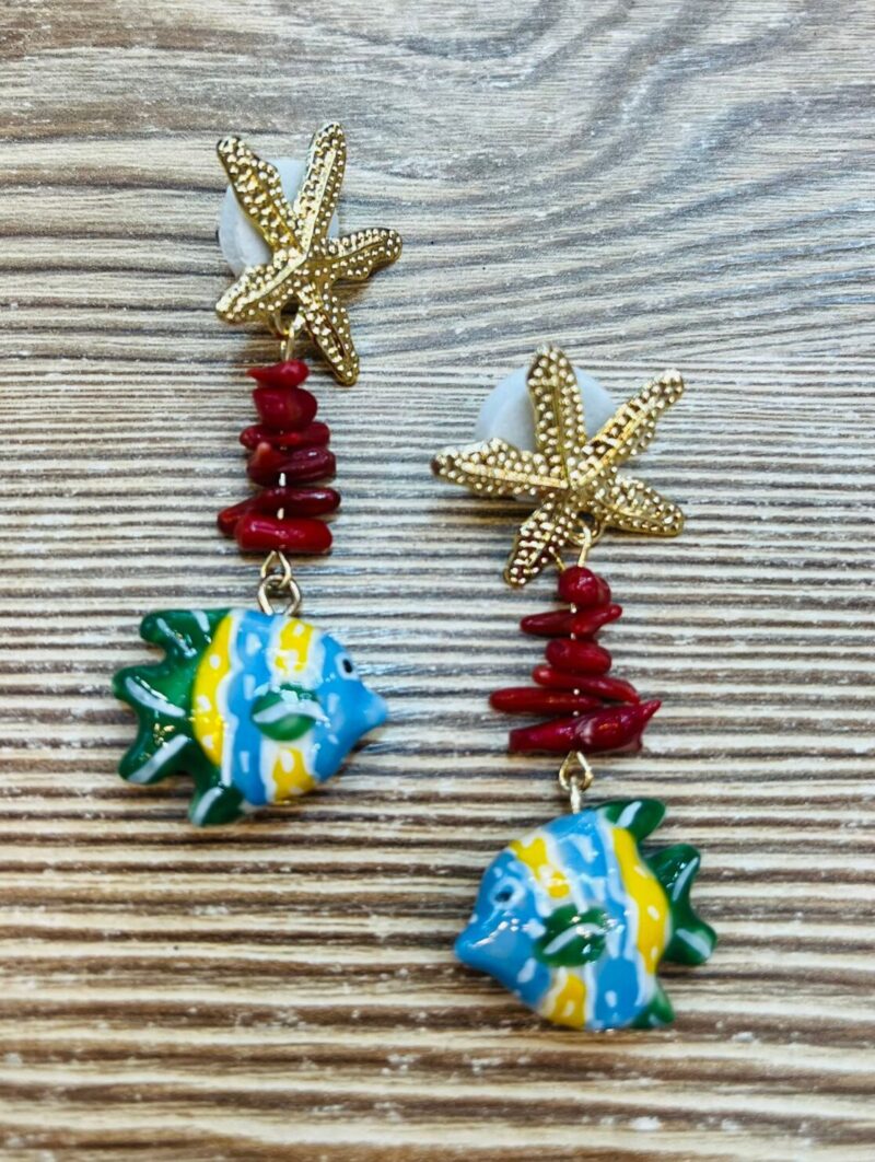 Pendientes Pez Amarillo