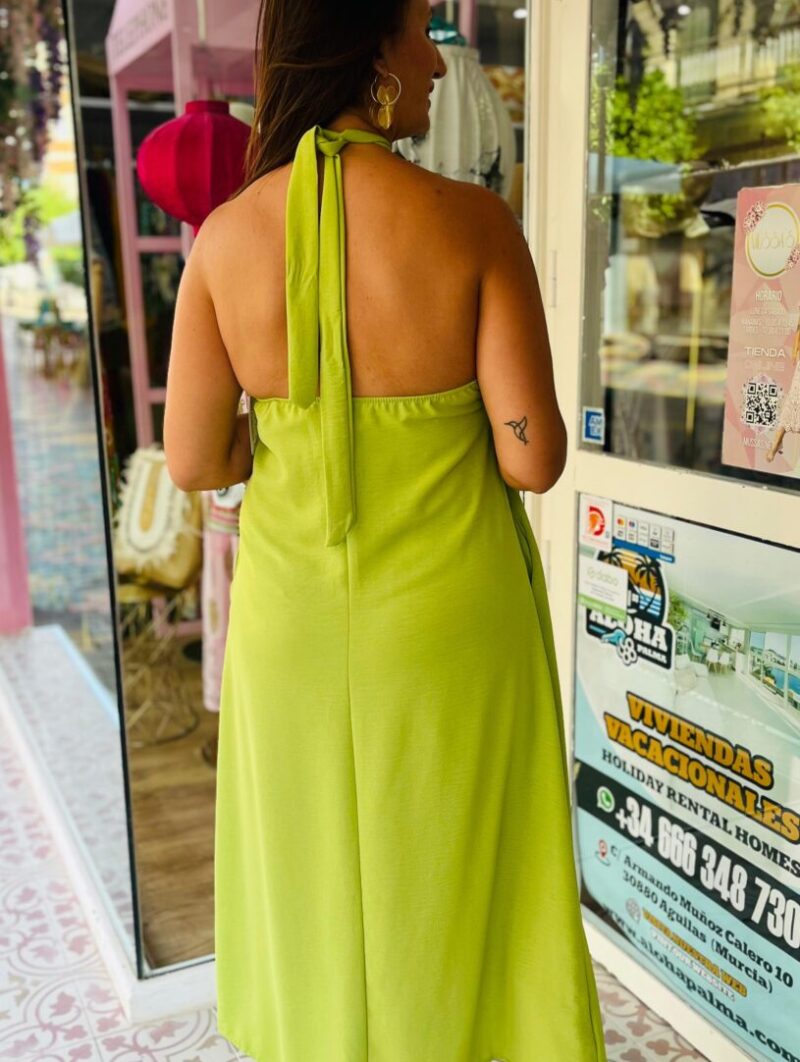 Alternative view of Vestido Cóctel Verde