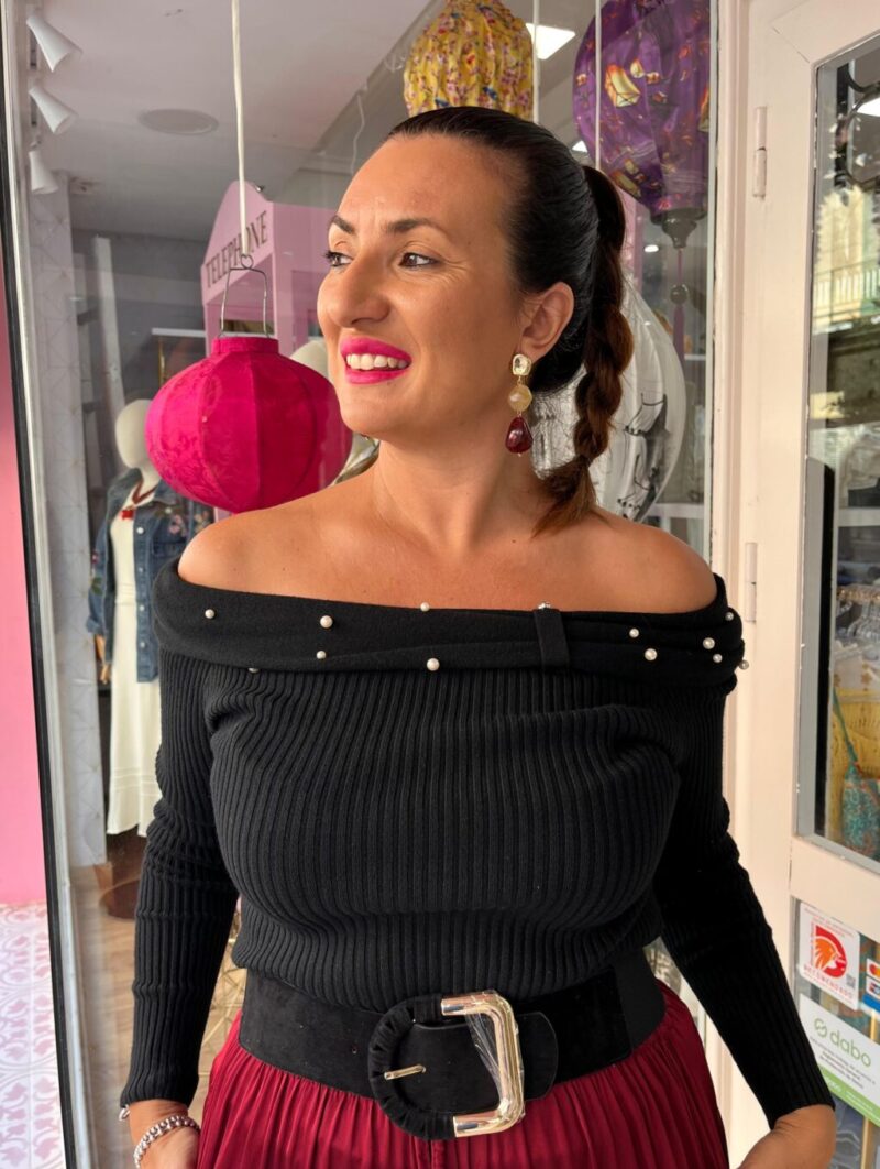 Alternative view of Jersey Perlas Negro