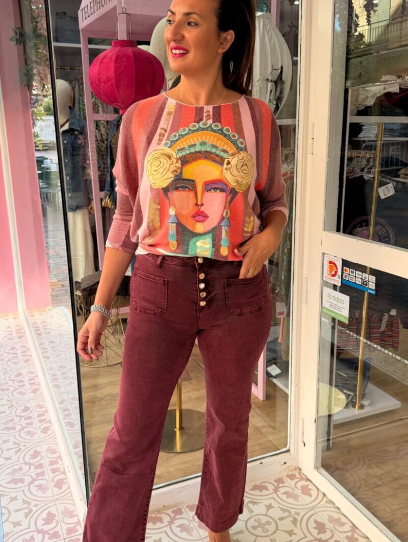 Vaquero Reyna Burdeos