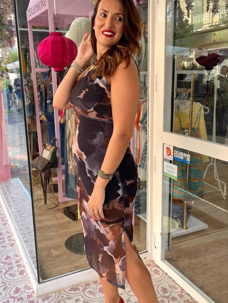 Alternative view of Vestido Diosa Negro