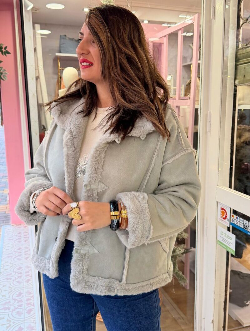 Alternative view of Chaqueta Narnia Gris