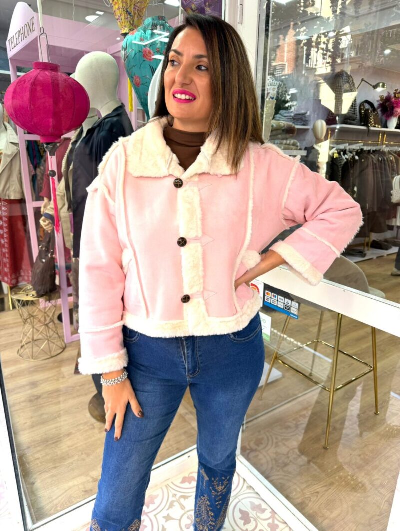 Alternative view of Chaqueta Narnia Rosa