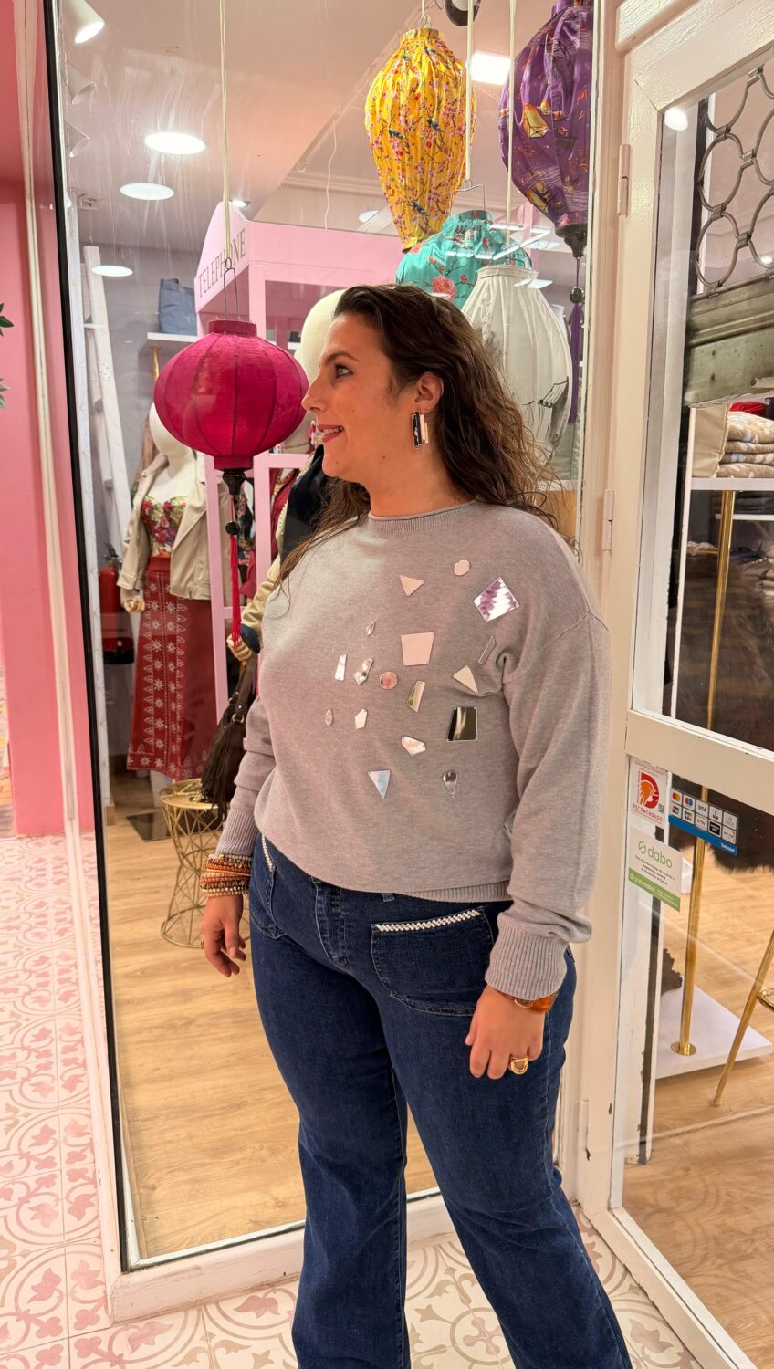 Jersey Espejo Gris - Imagen 2