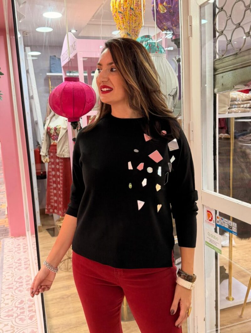 Jersey Espejo Negro