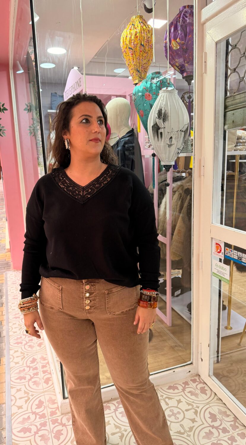 Jersey Linda Negro - Imagen 2