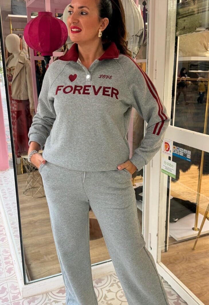 Chandal Forever Gris