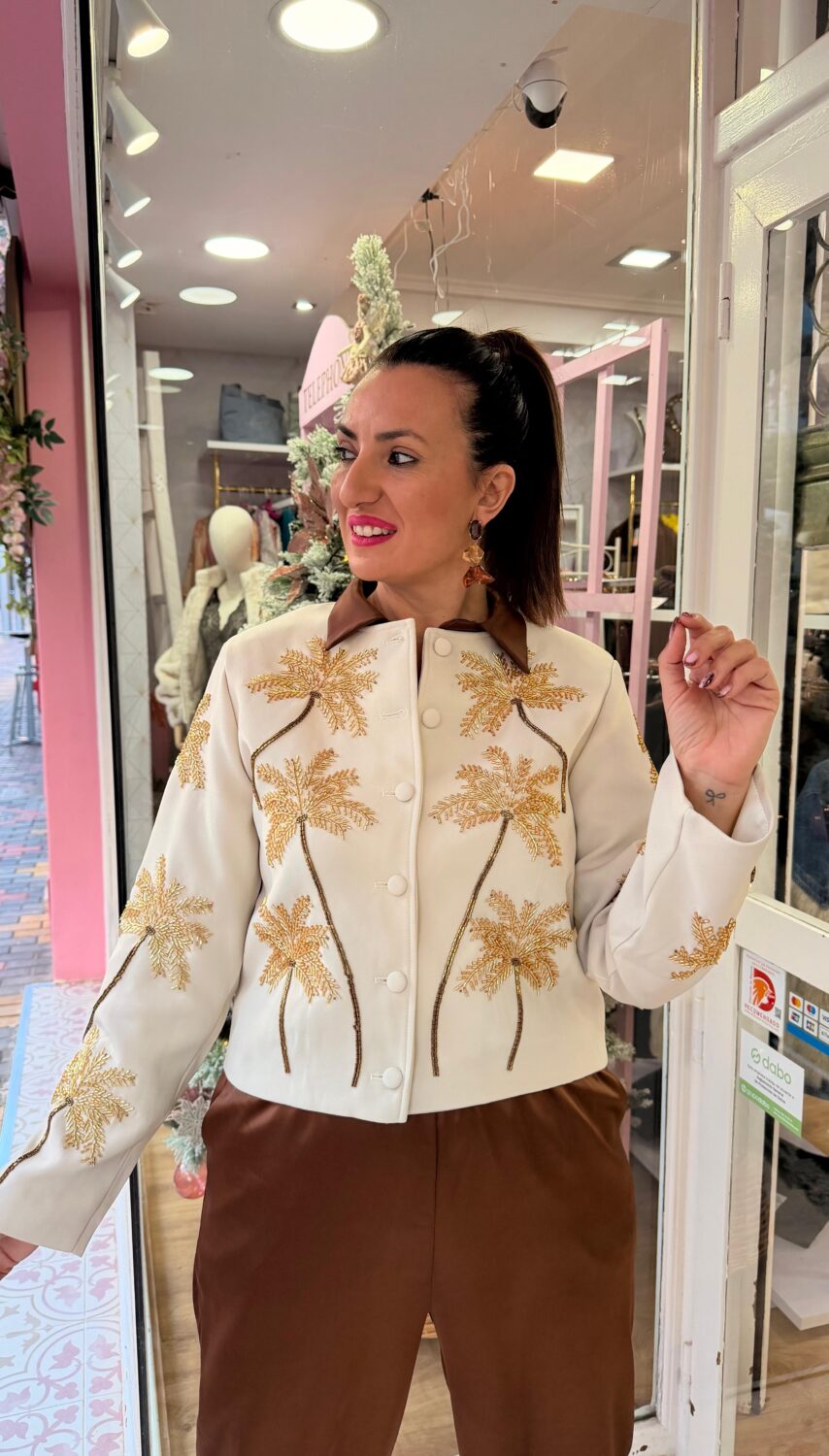 Chaqueta Magia Beige