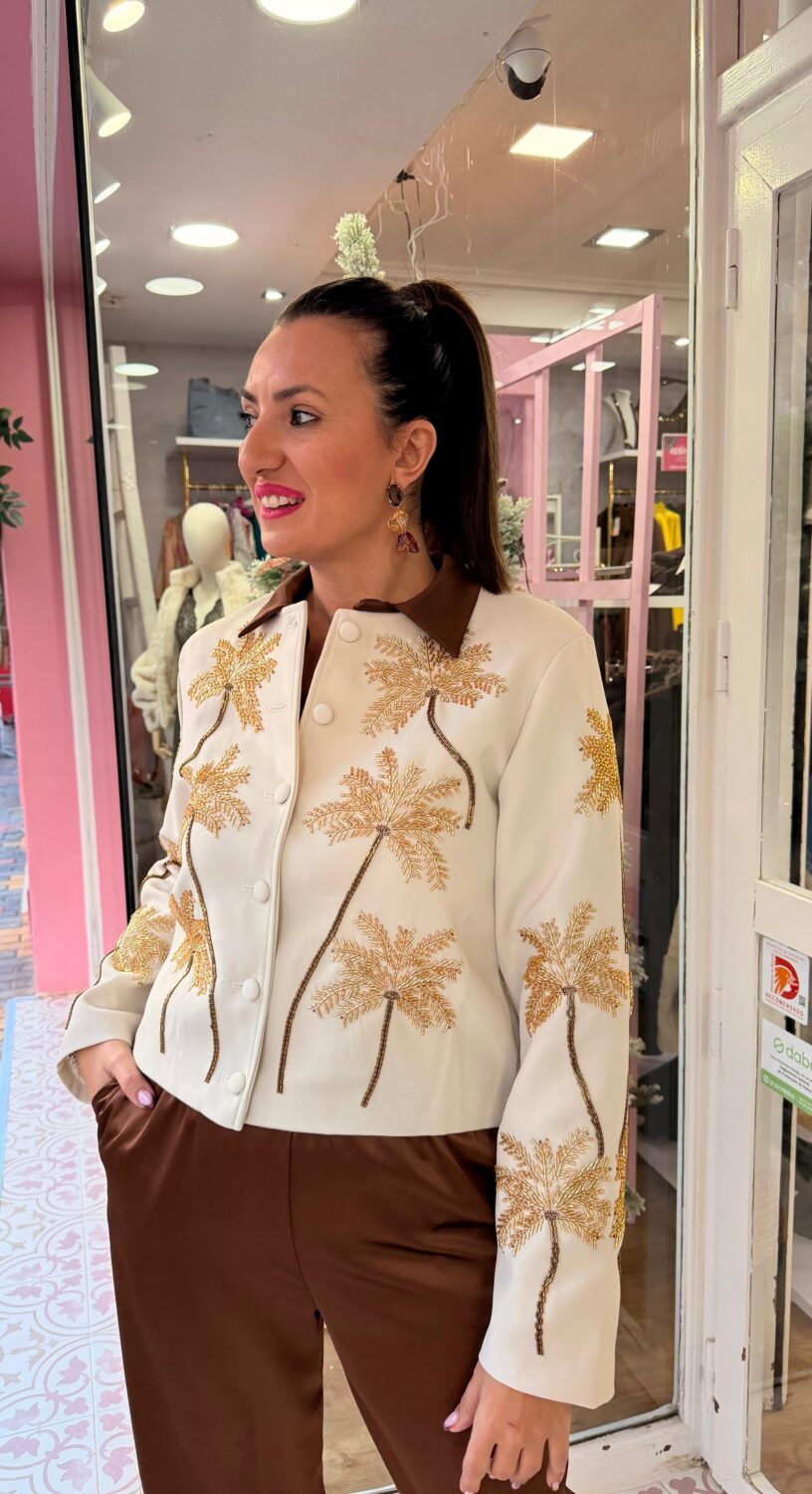 Chaqueta Magia Beige - Imagen 2