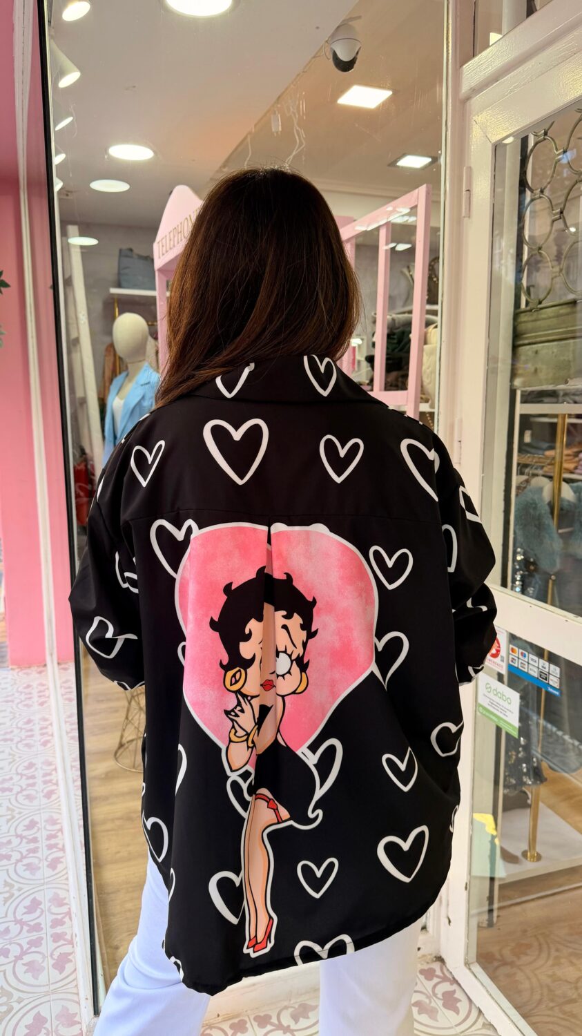 Blusa Betty Boop Corazón - Imagen 2
