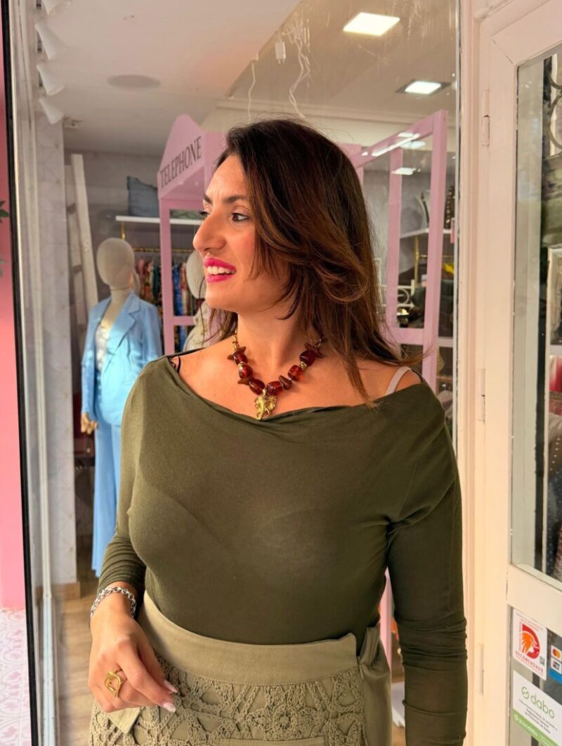 Camiseta Perla Verde