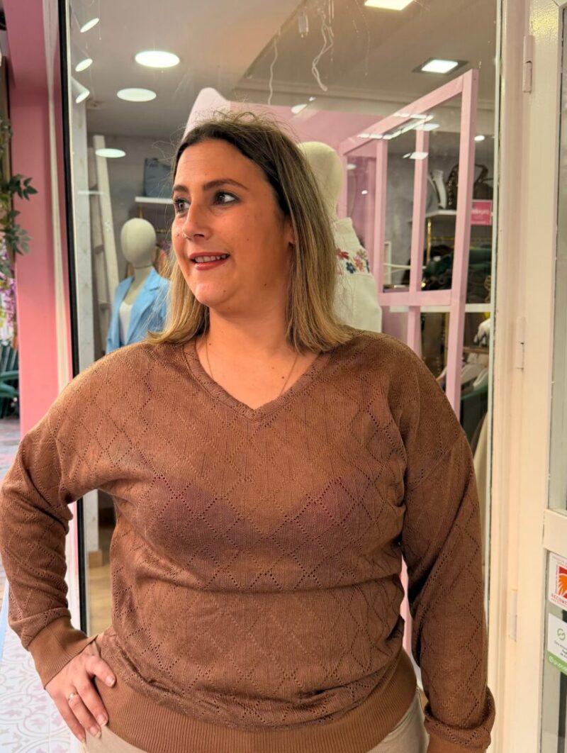 Jersey Maria Marrón Chocolate