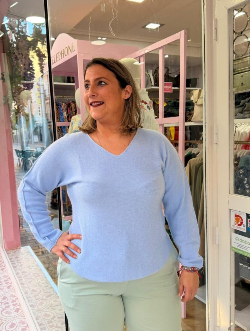 Jersey Primavera Azul Claro