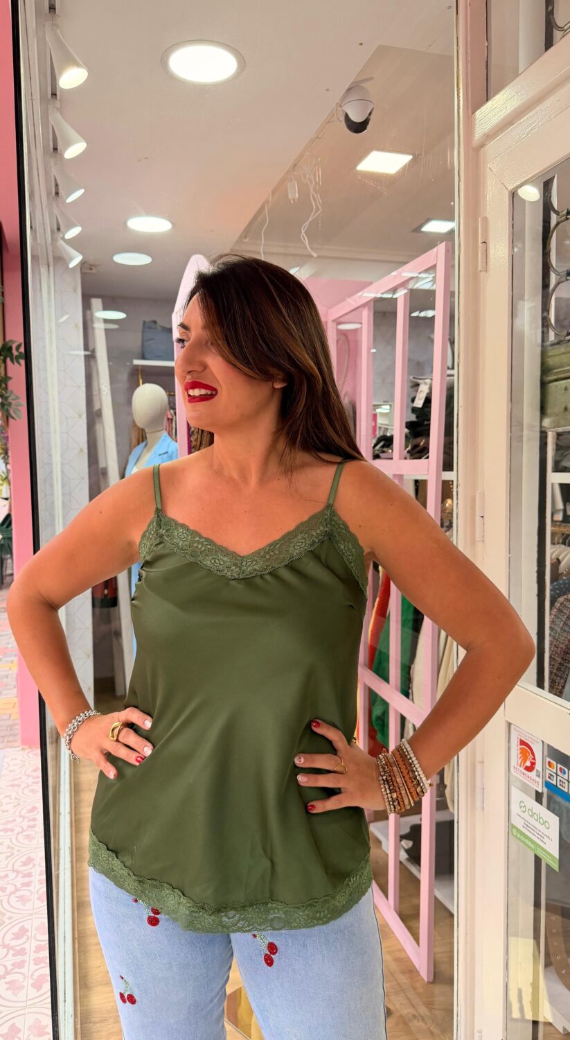 Lencera París Verde Botella