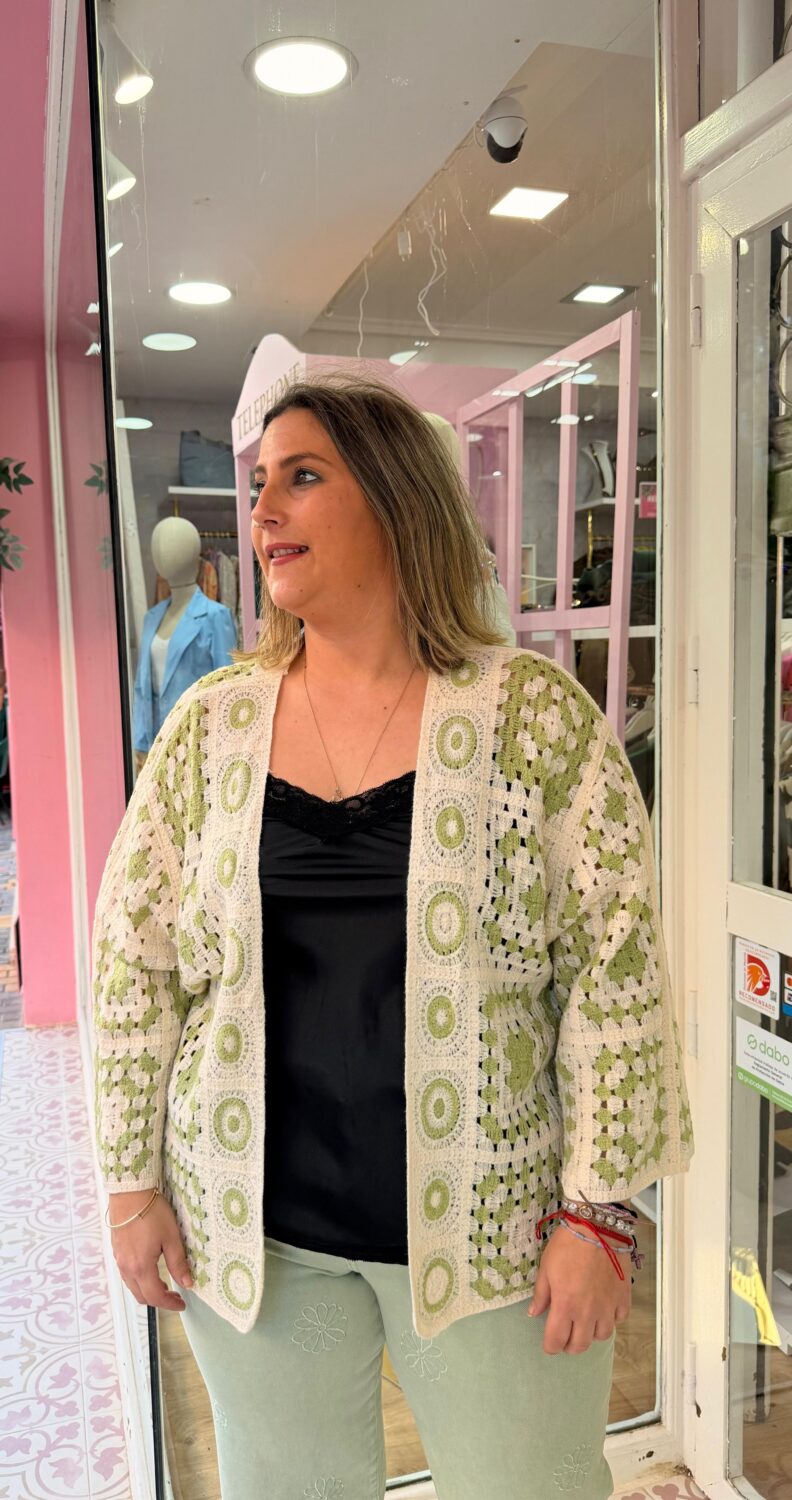 Rebeca Crochet Milos Verde