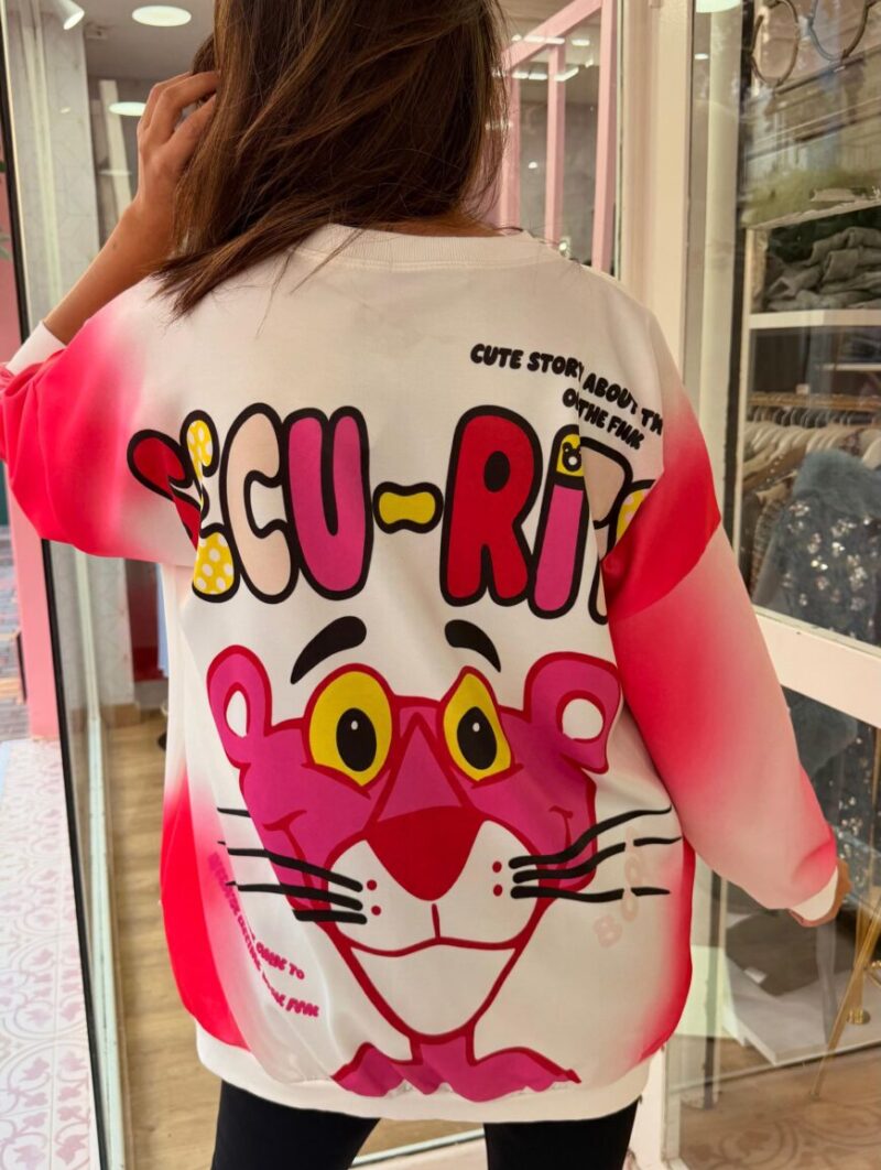 Alternative view of Sudadera Pantera Rosa
