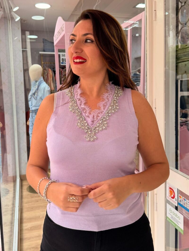 Jersey Brillantes Lila
