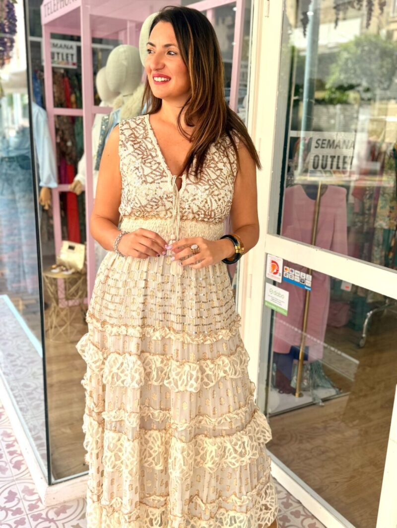 Vestido Oro