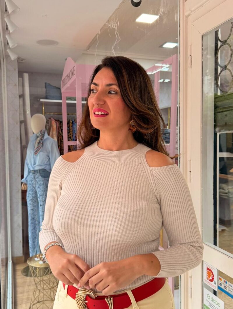 Jersey Claudia Beige