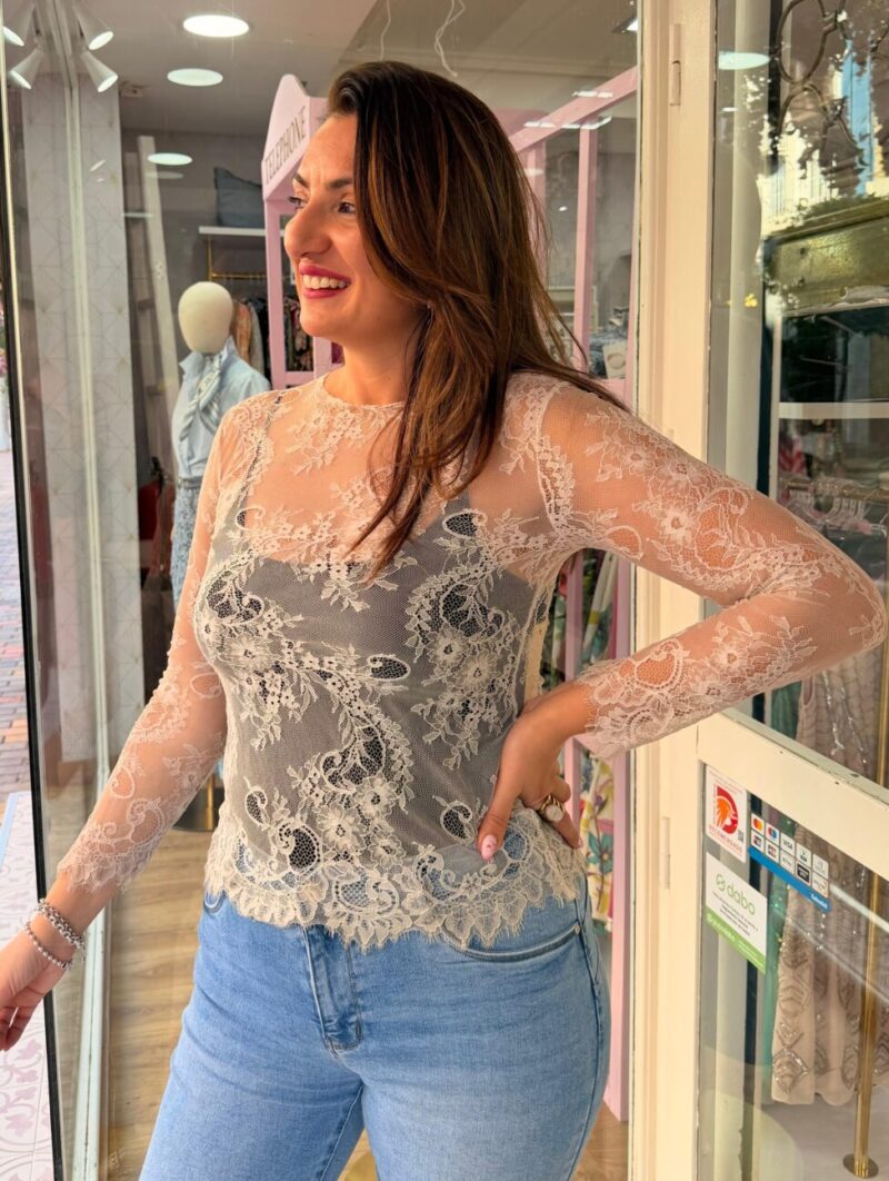 Alternative view of Lencera Suspiro Beige