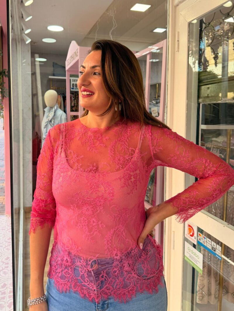 Lencera Suspiro Fucsia