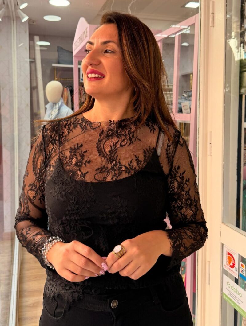 Lencera Suspiro Negra