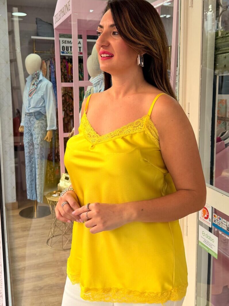 Alternative view of Maxi Lencera París Amarillo