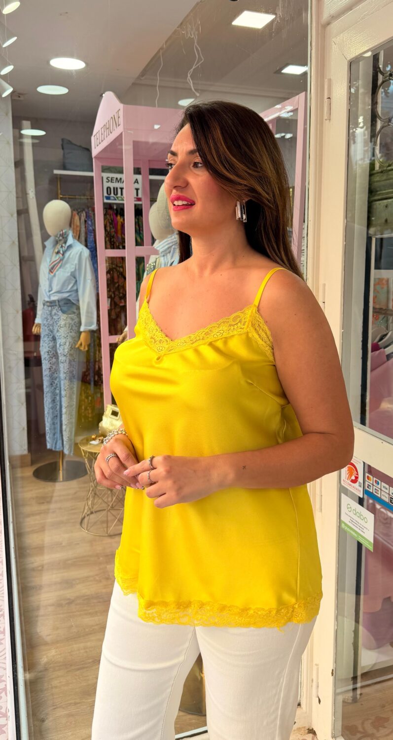 Maxi Lencera París Amarillo - Imagen 2