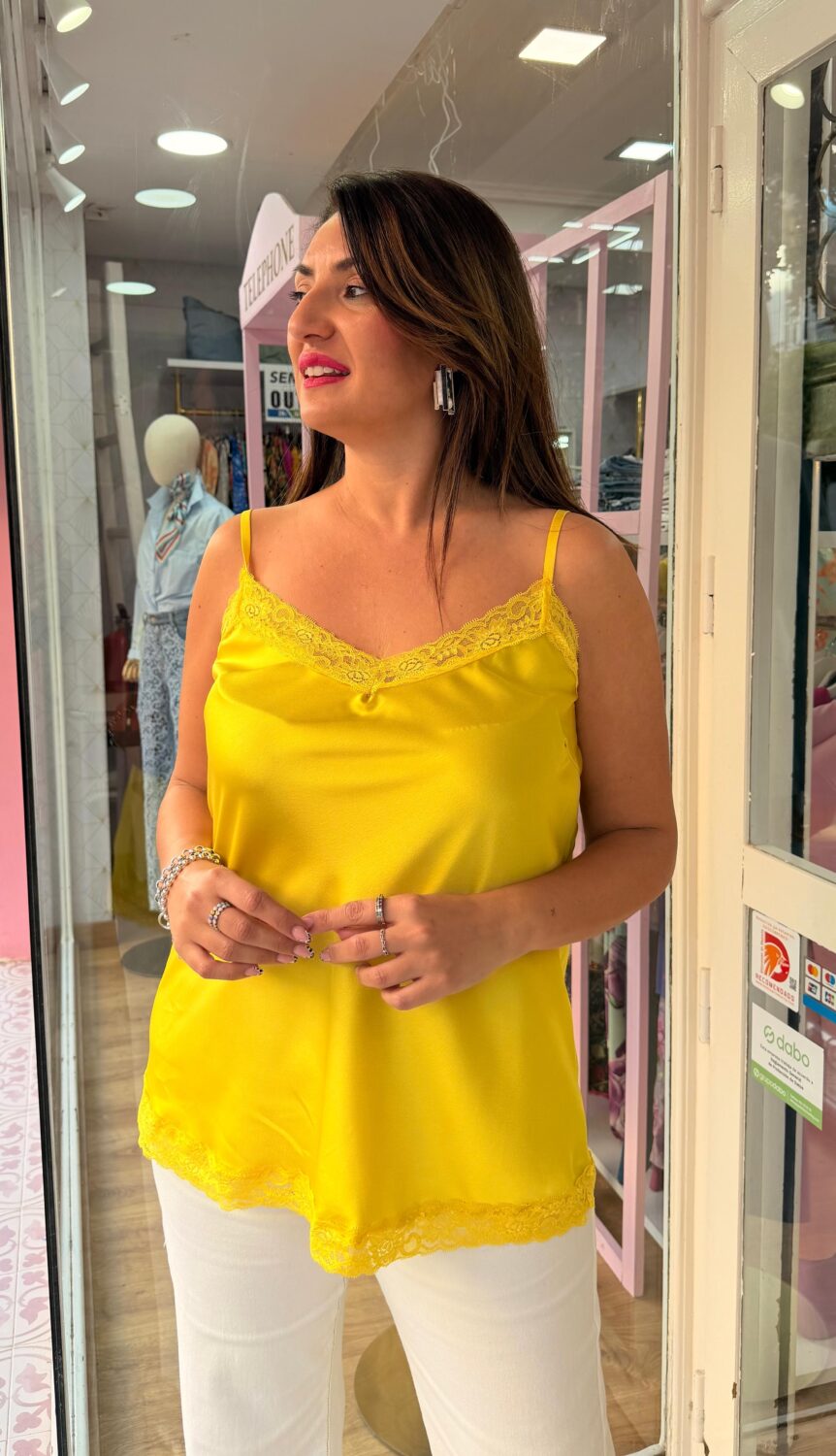 Maxi Lencera París Amarillo