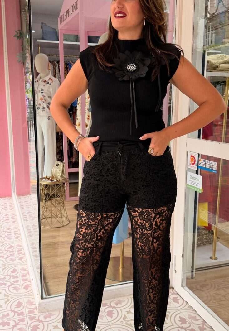 Pantalón Diva Negro