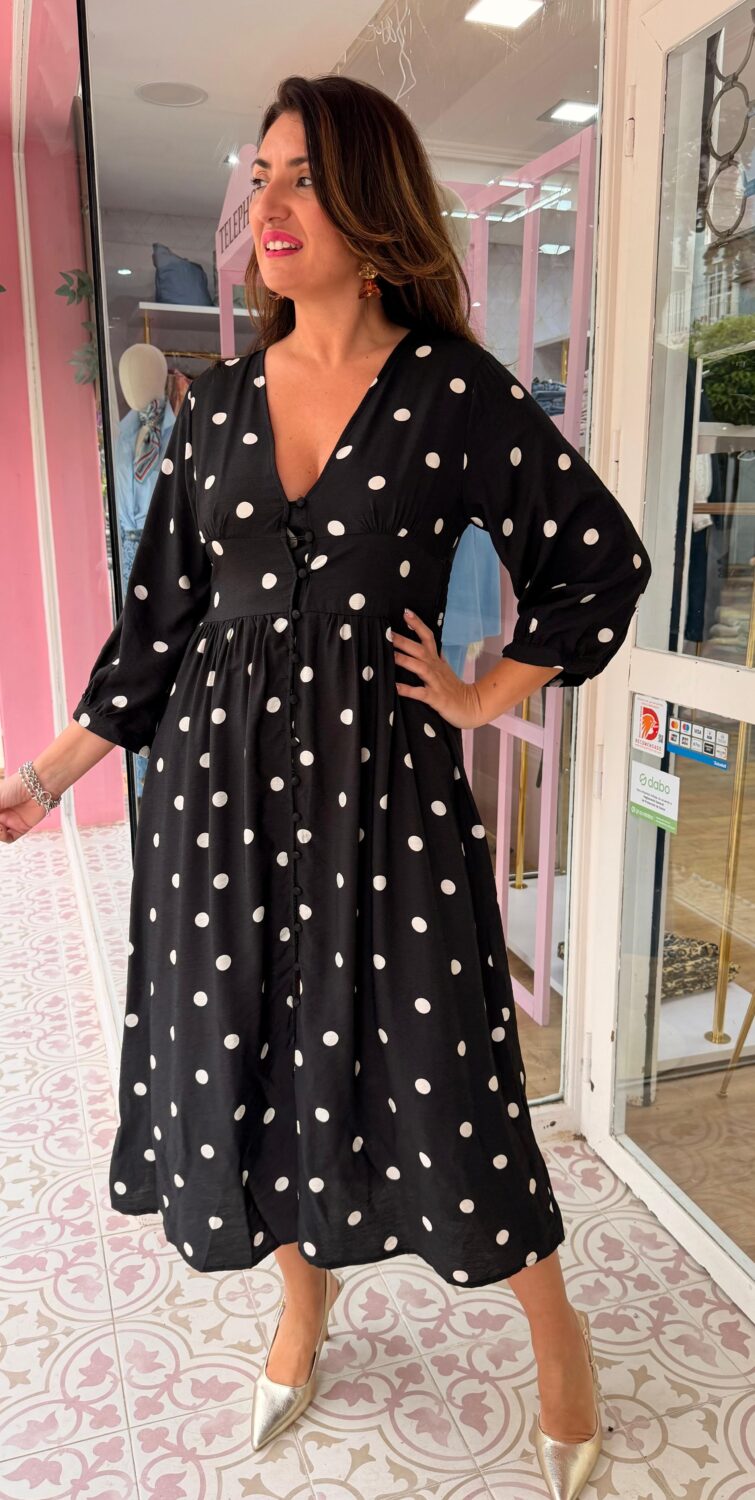 Vestido Andalucía Negro - Imagen 2