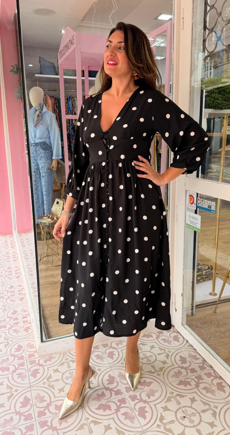 Vestido Andalucía Negro
