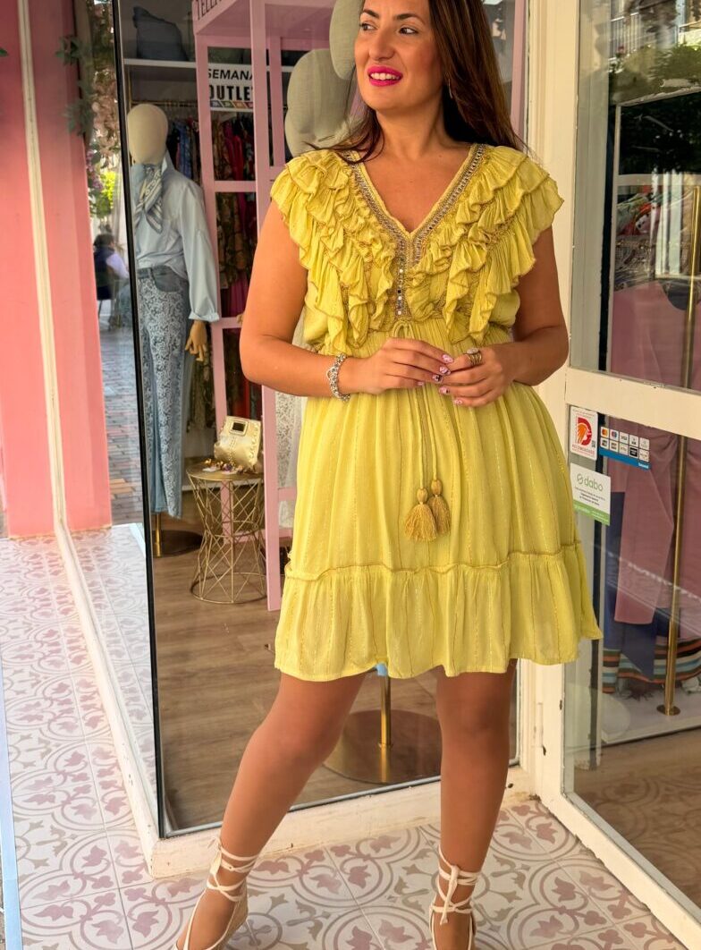 Vestido Chile Amarillo