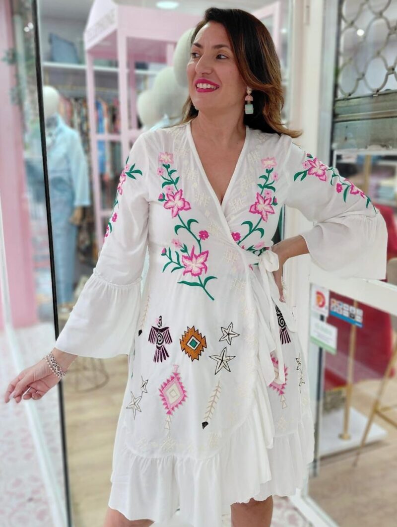 Vestido Indira Blanco