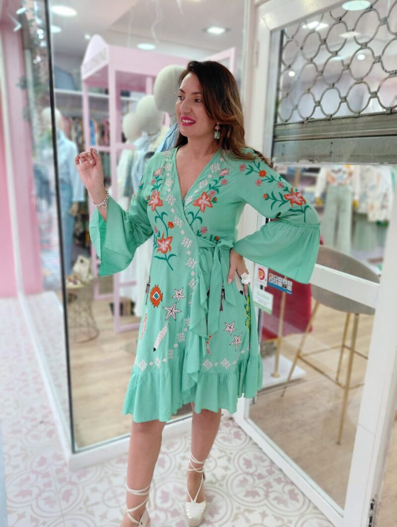 Vestido Indira Verde