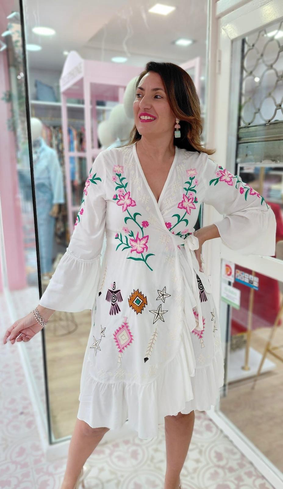 Vestido Indira Blanco
