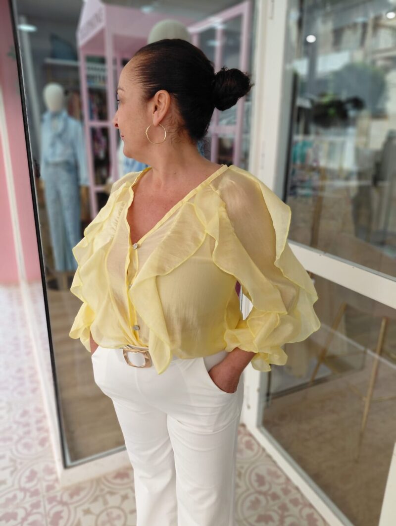 Blusa Abril Amarilla