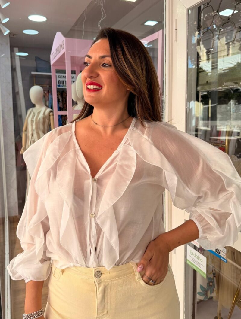 Blusa Abril Blanca