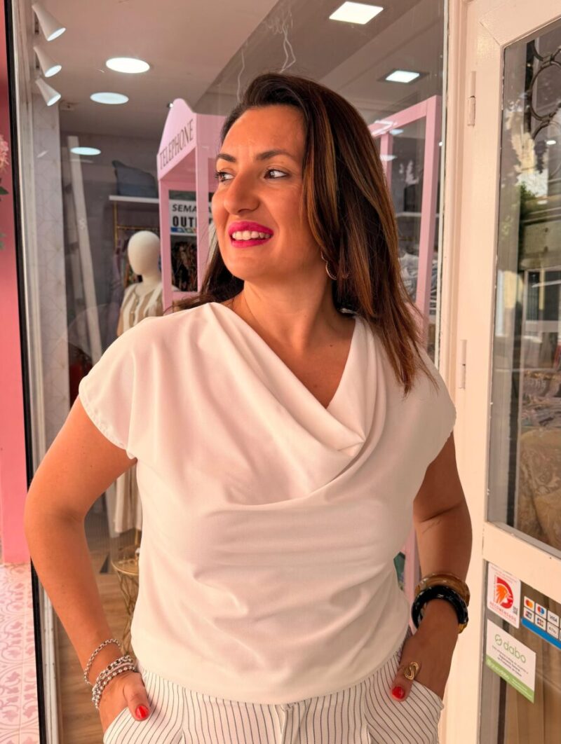 Camiseta Bari Blanca