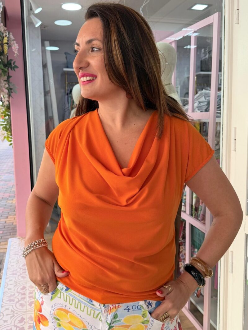 Camiseta Bari Naranja