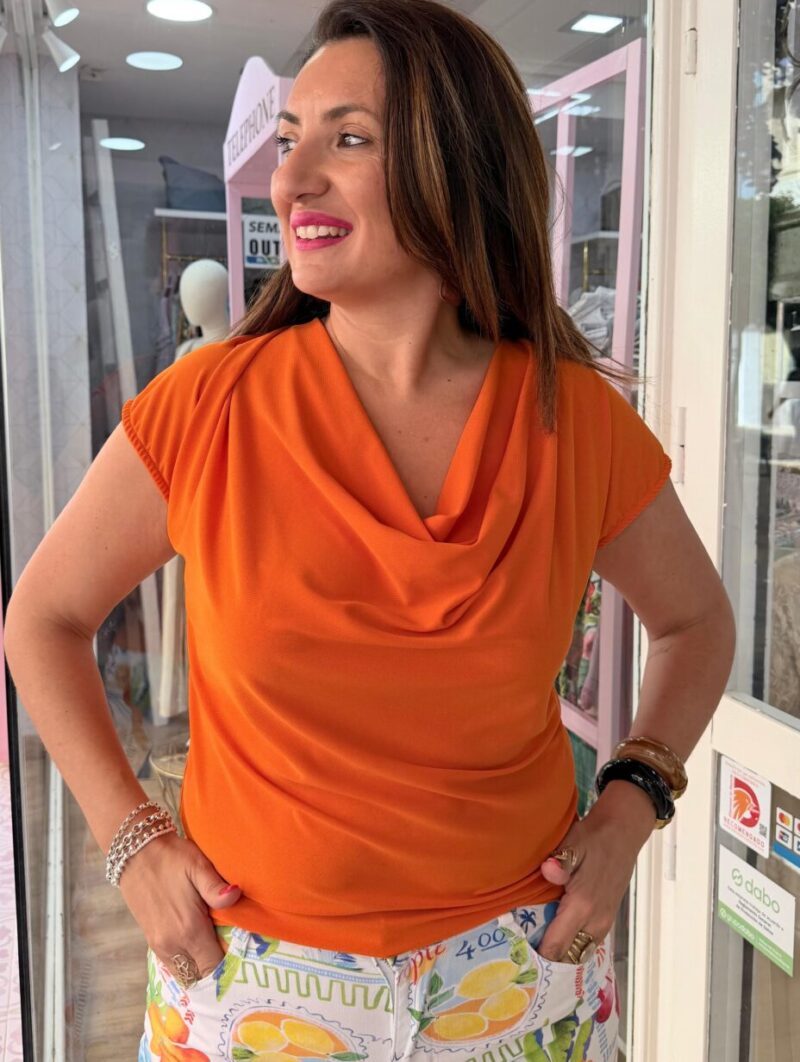 Alternative view of Camiseta Bari Naranja