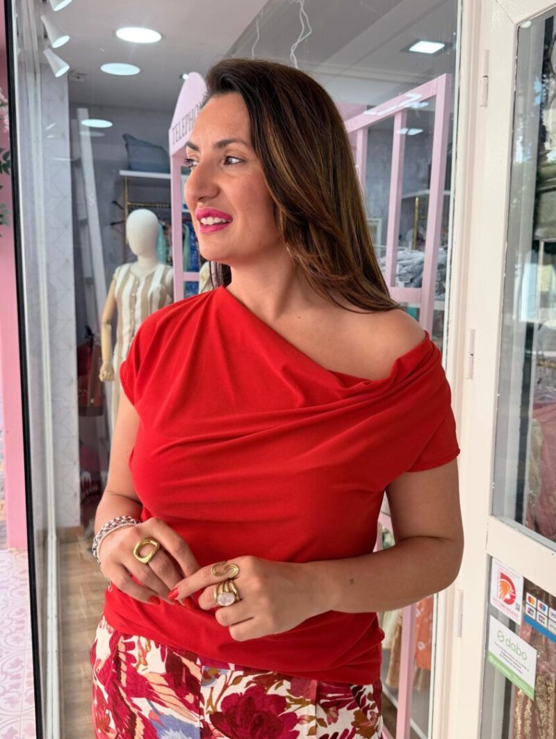 Alternative view of Camiseta Bari Roja