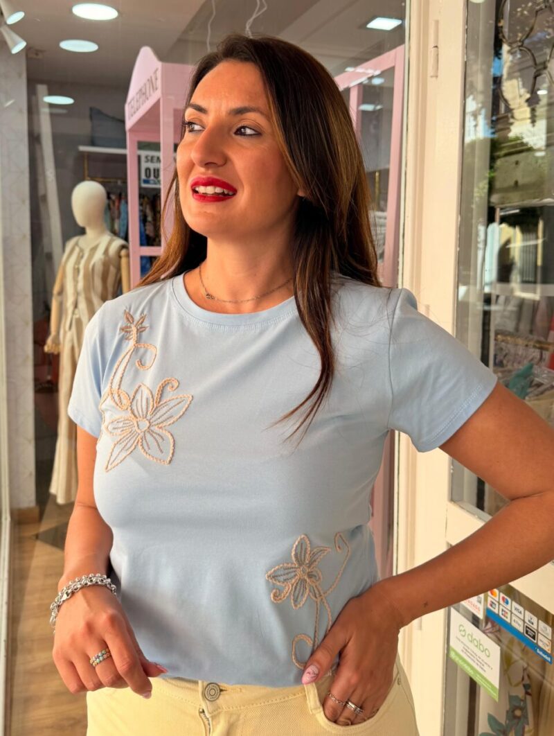 Alternative view of Camiseta Raquel Azul