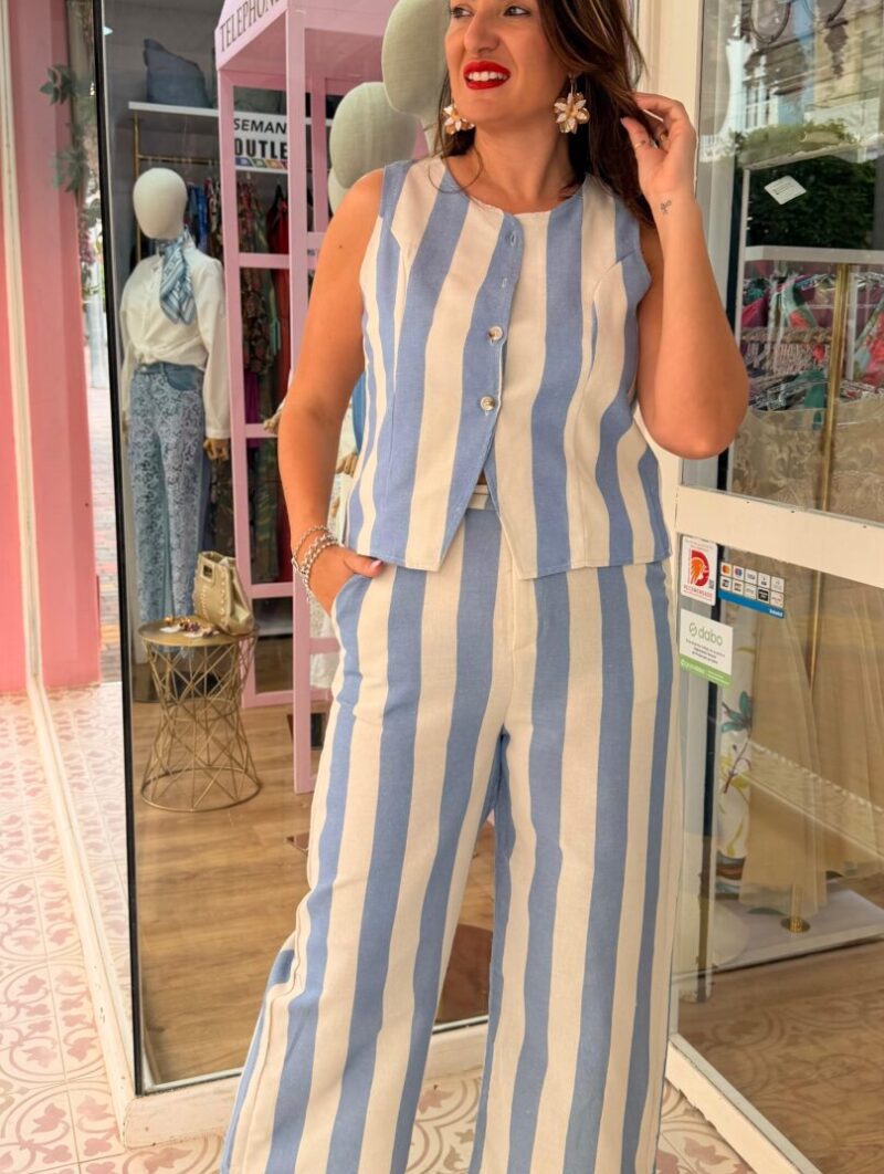 Conjunto Náutico Azul