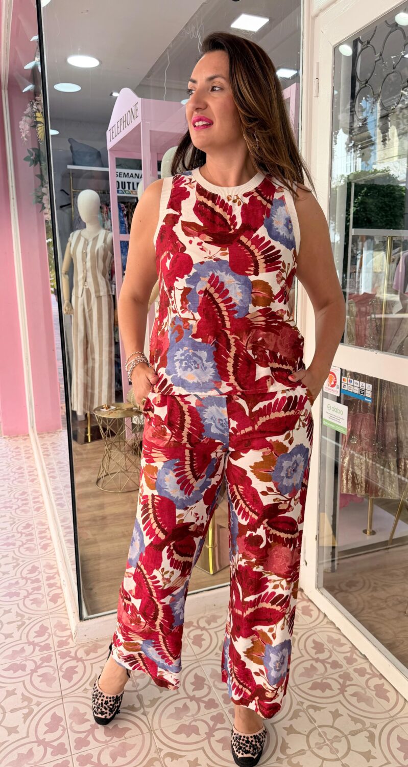 Conjunto Tropical Rojo